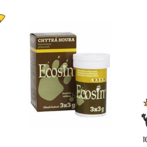 Ecosin Chytrá houba 3x3g